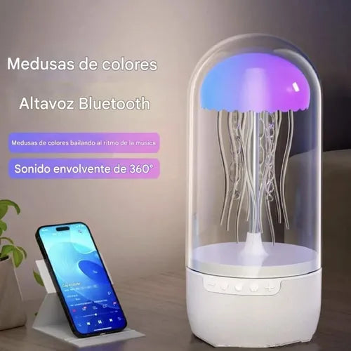 Lámpara Medusa Parlante Bluetooth - Medusas de colores